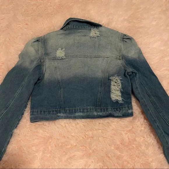 Cropped Jean jacket - Picture 5 of 5